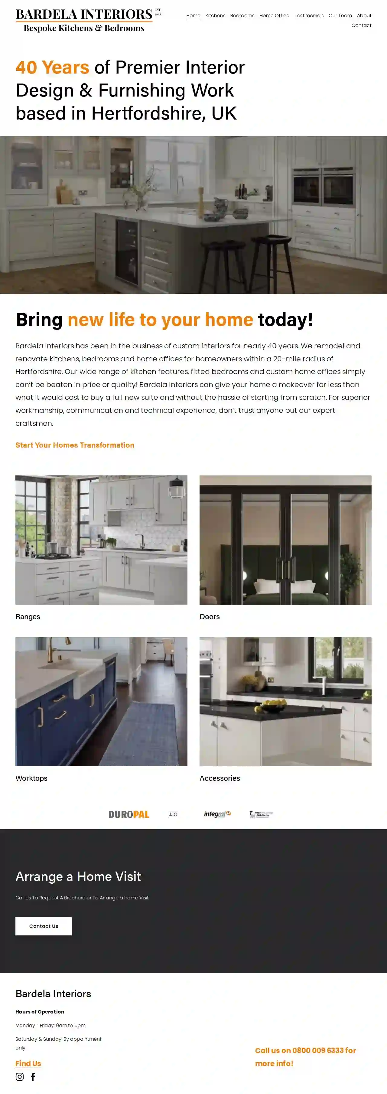 Bardela Interiors - Bespoke Kitchens & Bedrooms in Stevenage