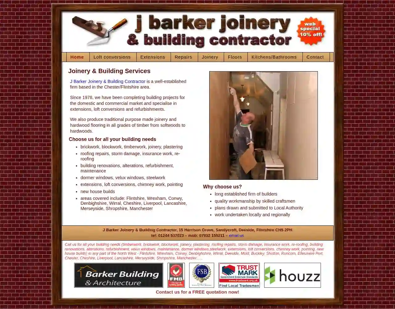 J Barker Joinery & Building Contractor