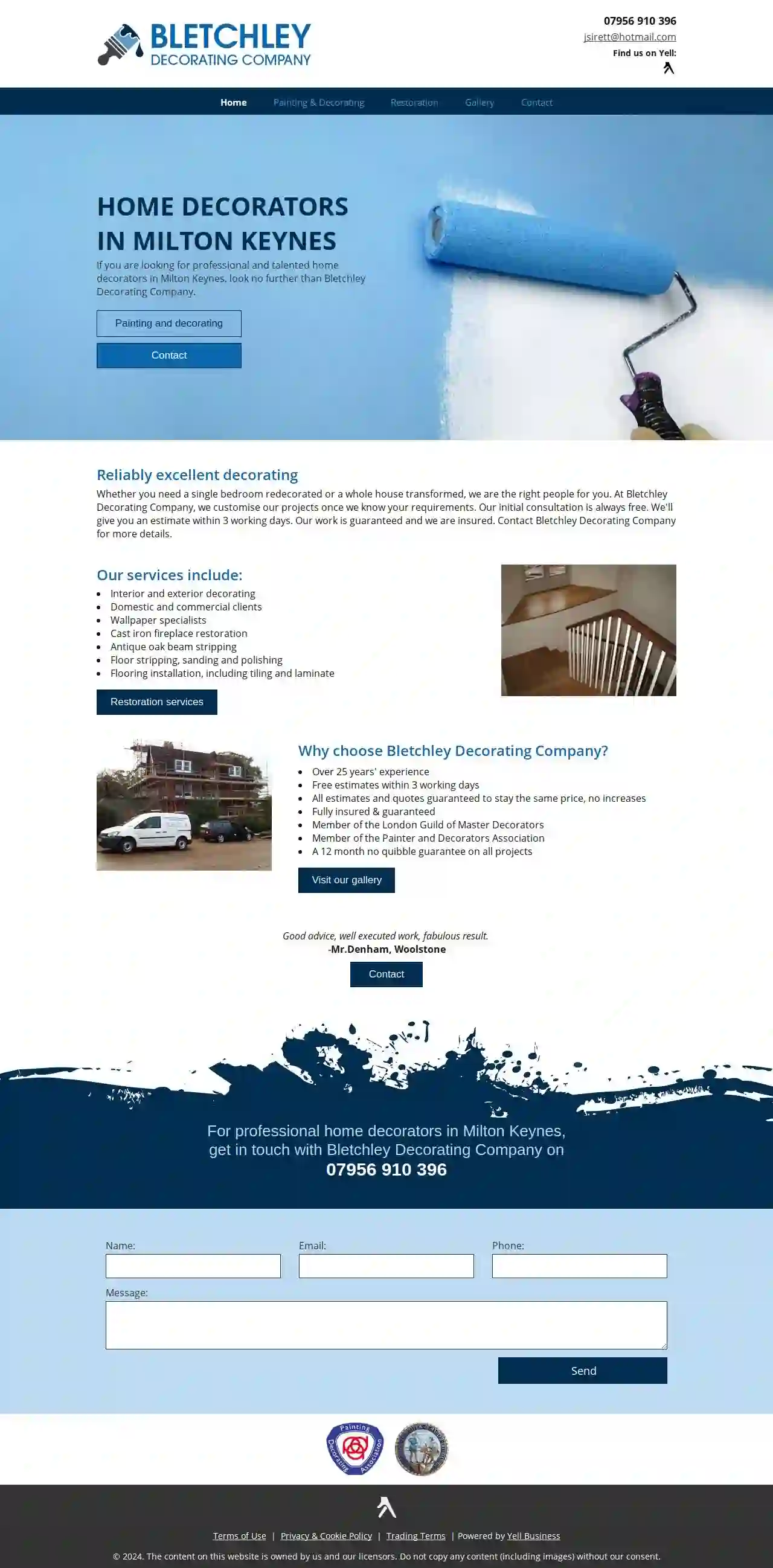 Bletchley Decorating Co