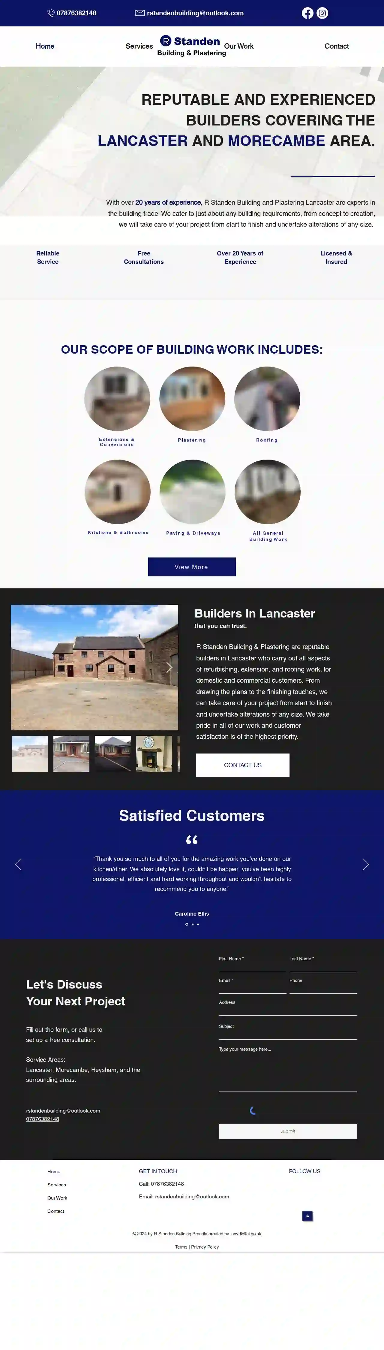 R Standen Building & Plastering