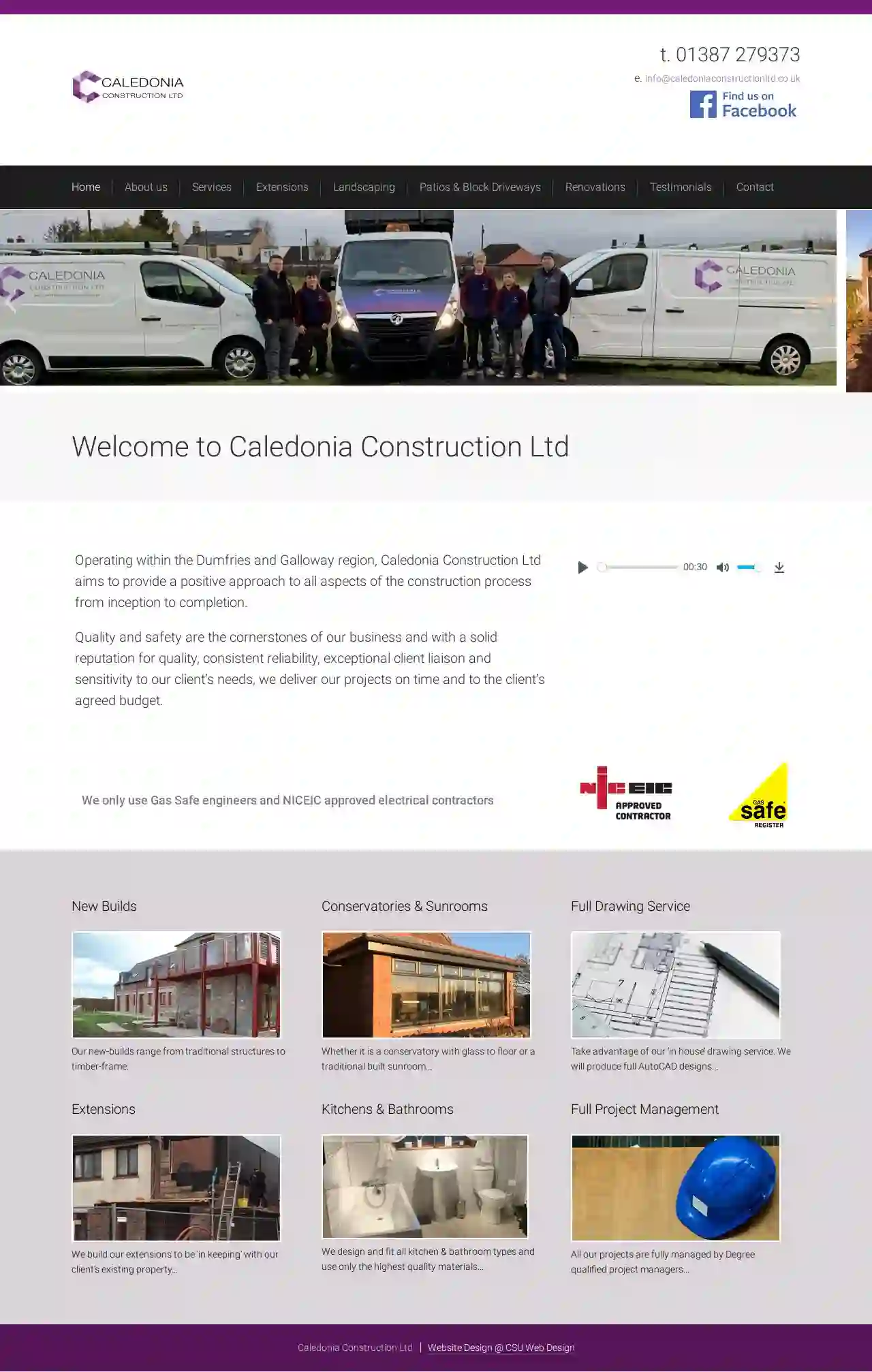 Caledonia construction Dumfries ltd