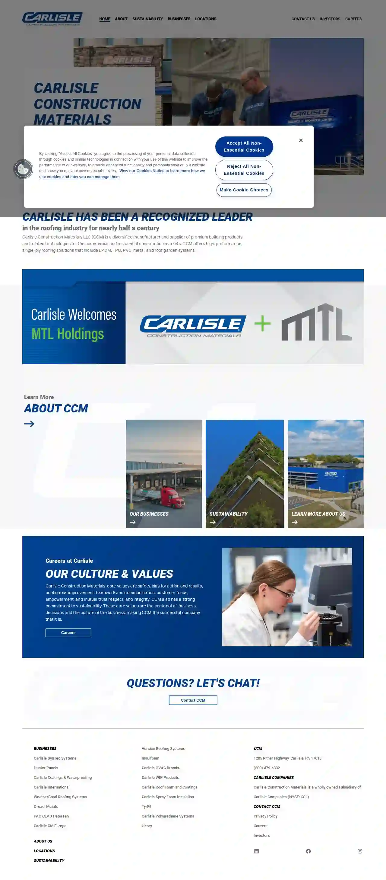 Carlisle Construction Materials