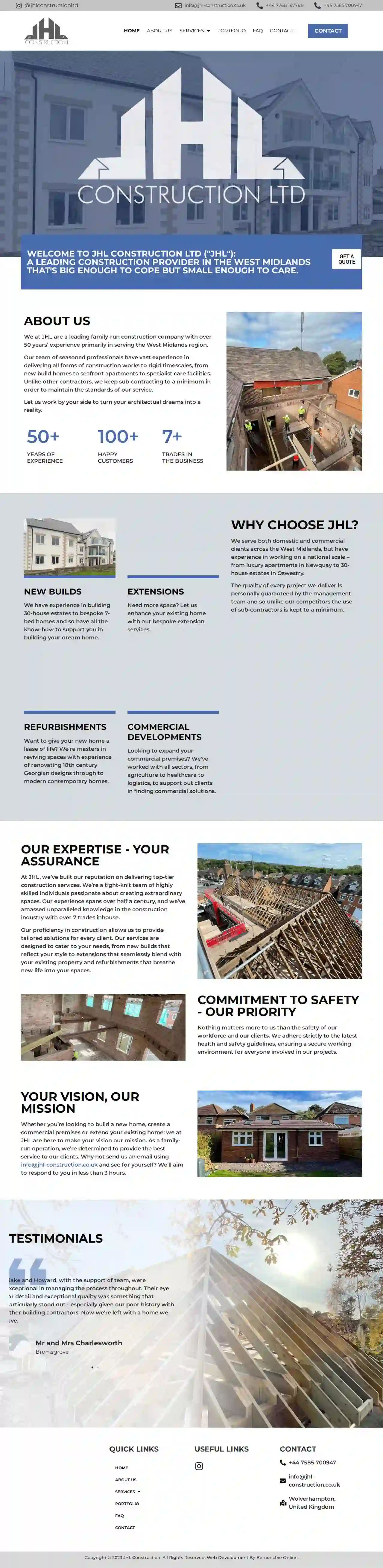 JH Building Construction Ltd