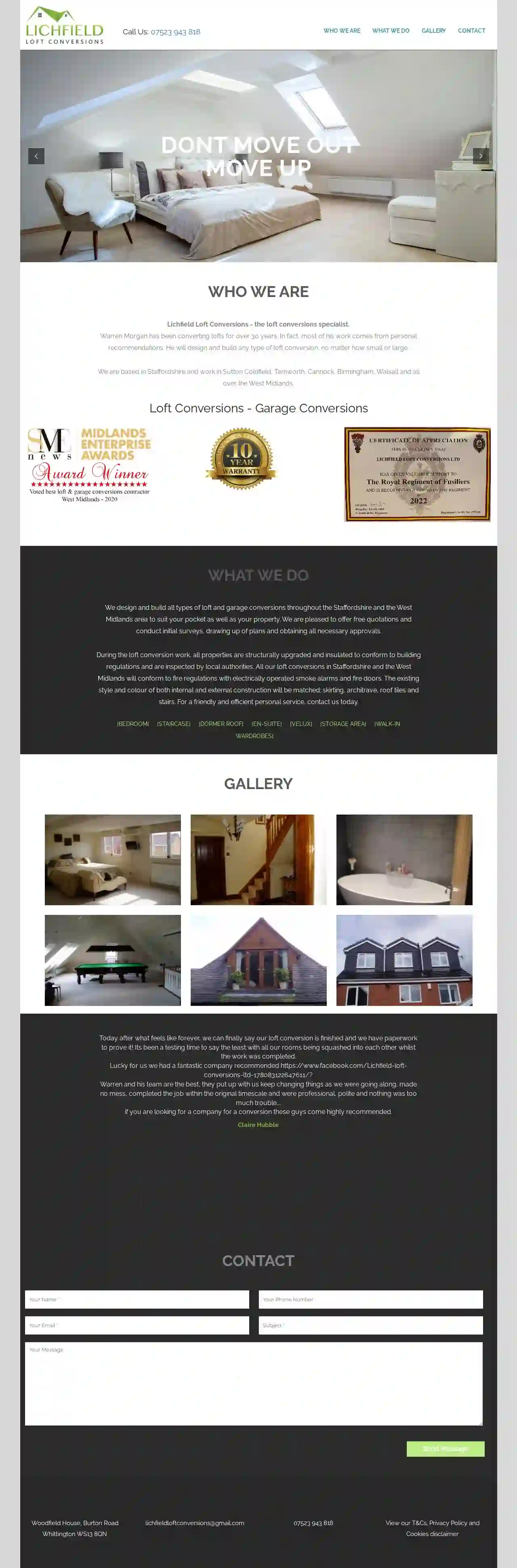 Lichfield Loft Conversions