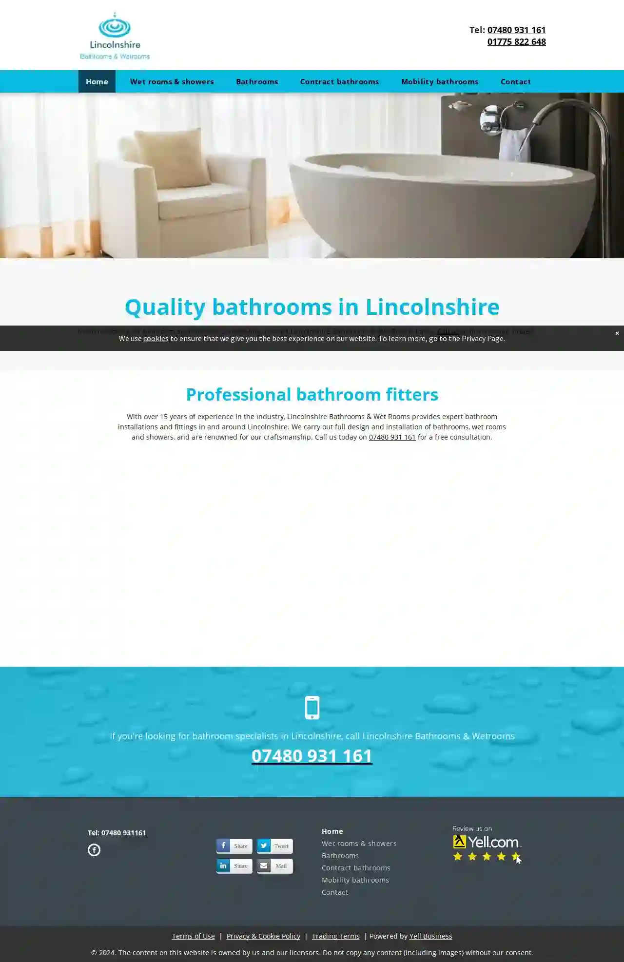 Lincolnshire Bathrooms & Wet Rooms