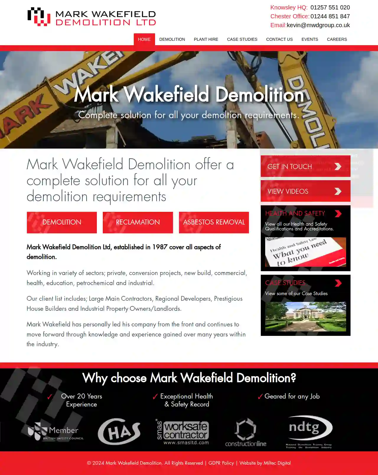 Mark Wakefield Demolition Ltd