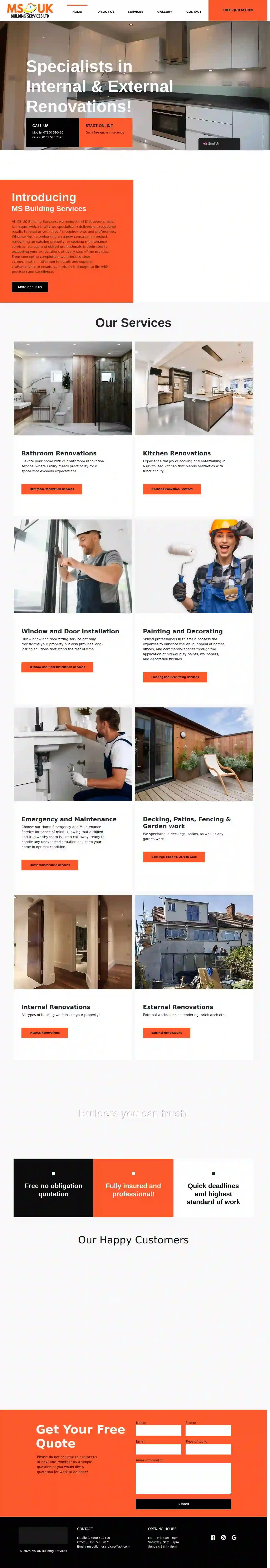 MS UK Building Services