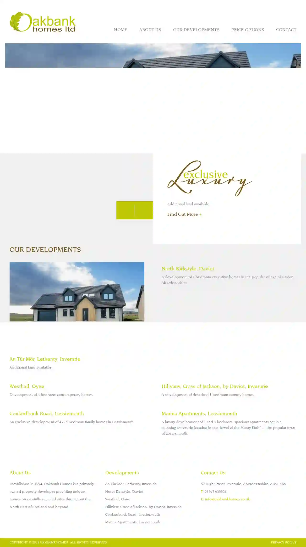 Oakbank Homes Ltd