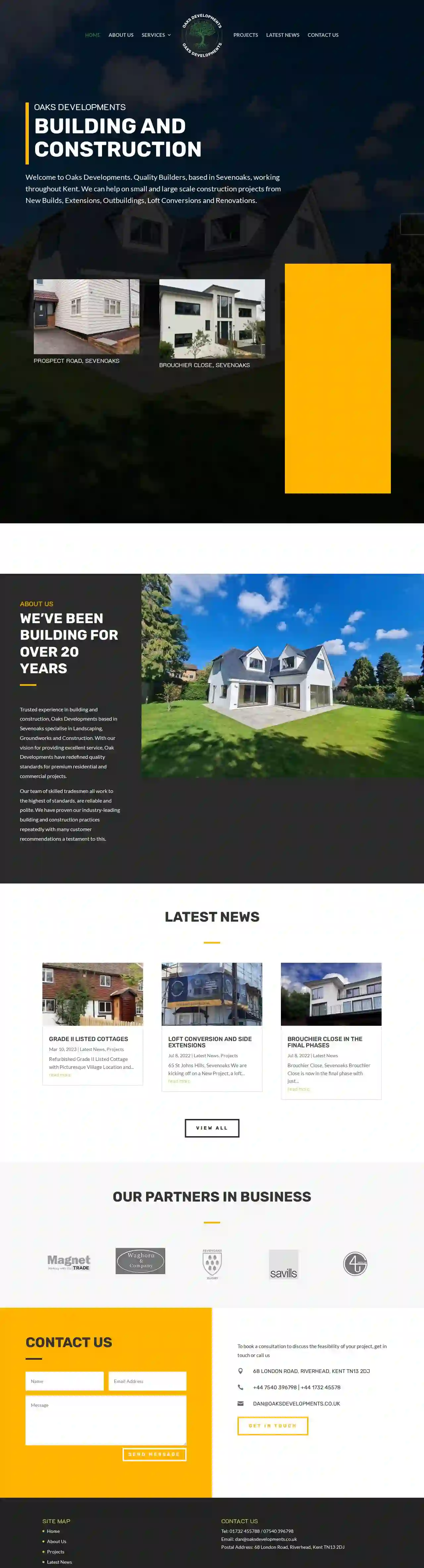 Oaks Developments - Builder Sevenoaks