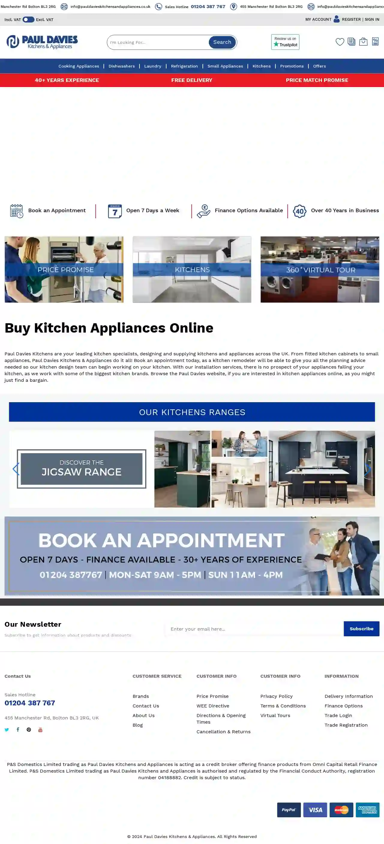 Paul Davies Kitchens & Appliances