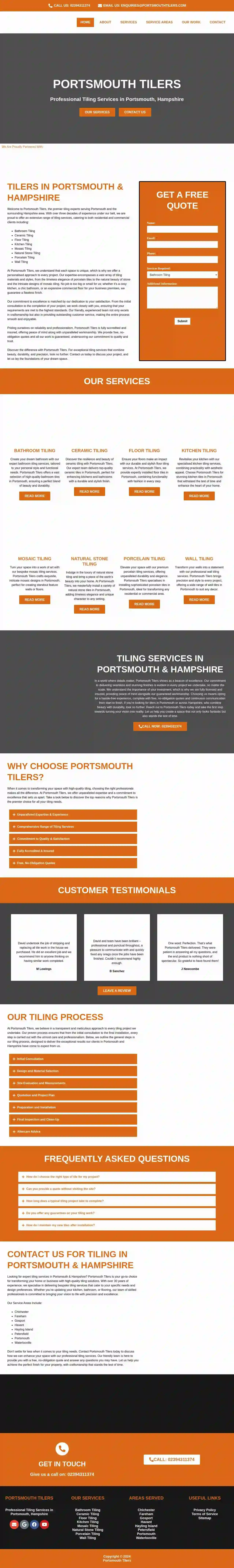 Portsmouth Tilers