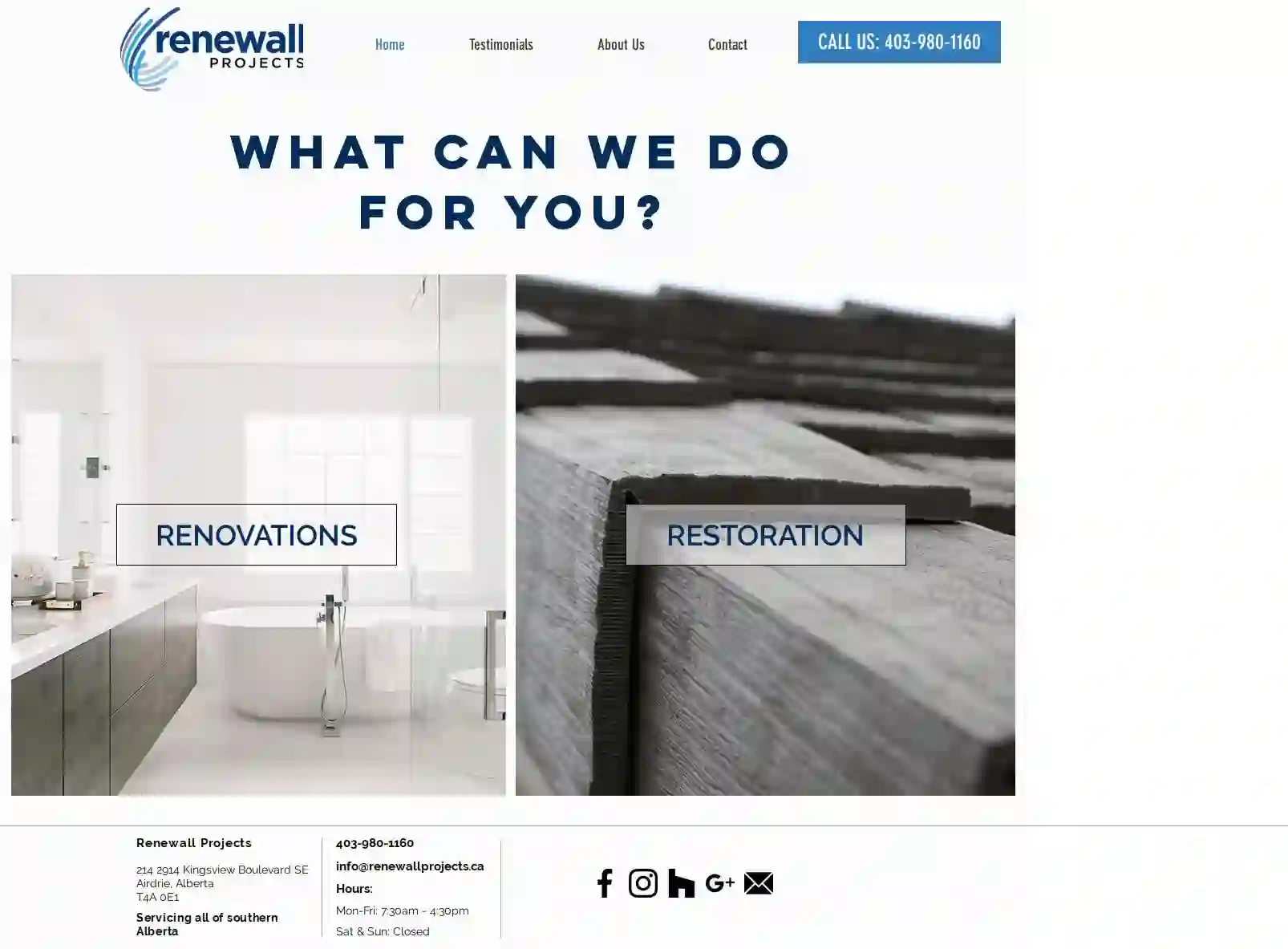 ReNEWall Projects