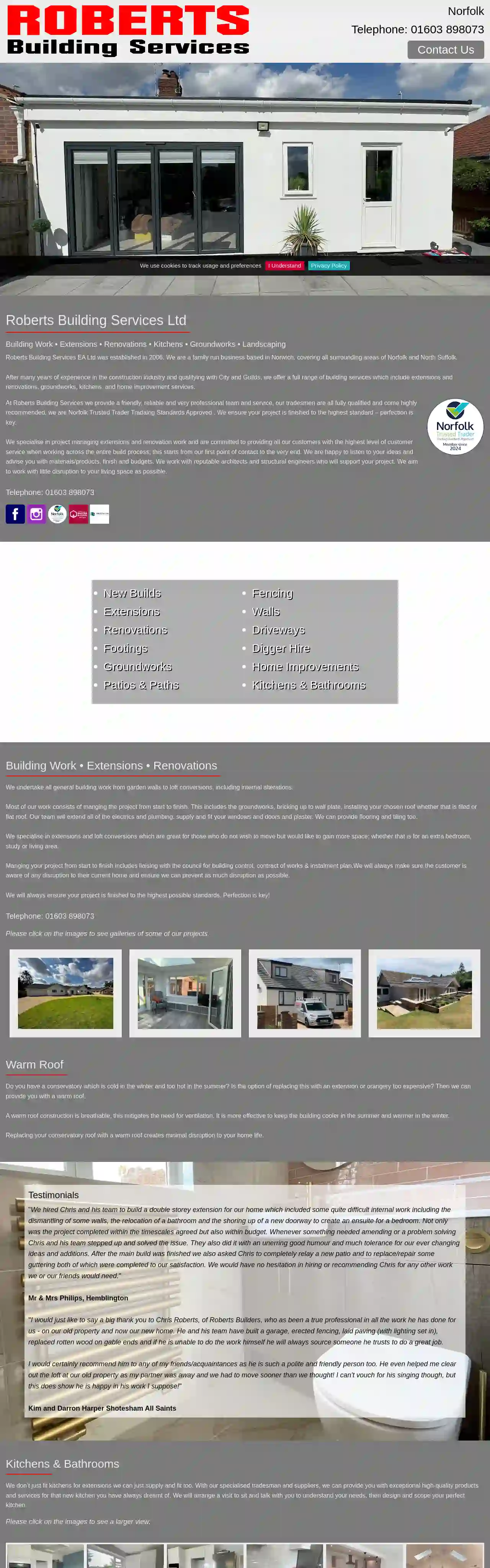 Roberts Building Services EA Ltd