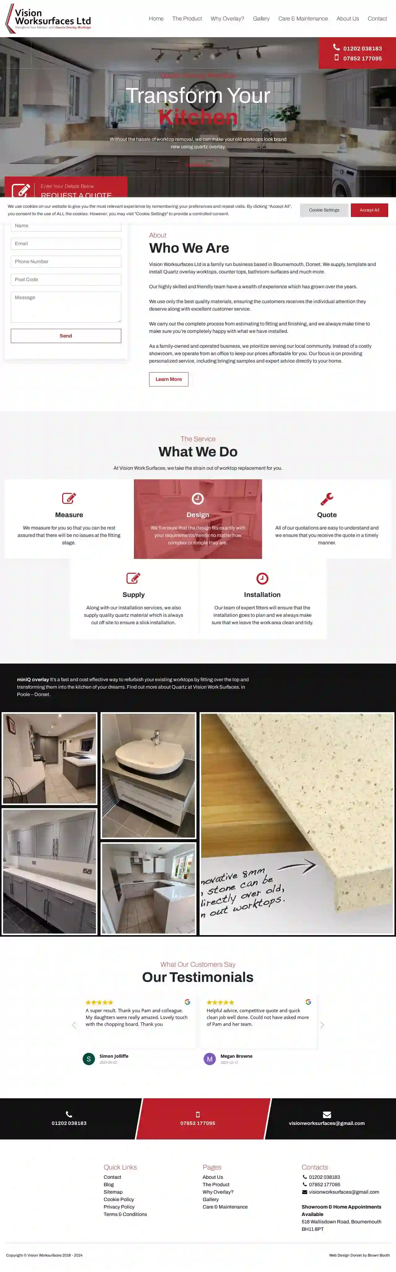 Vision Worksurfaces Ltd